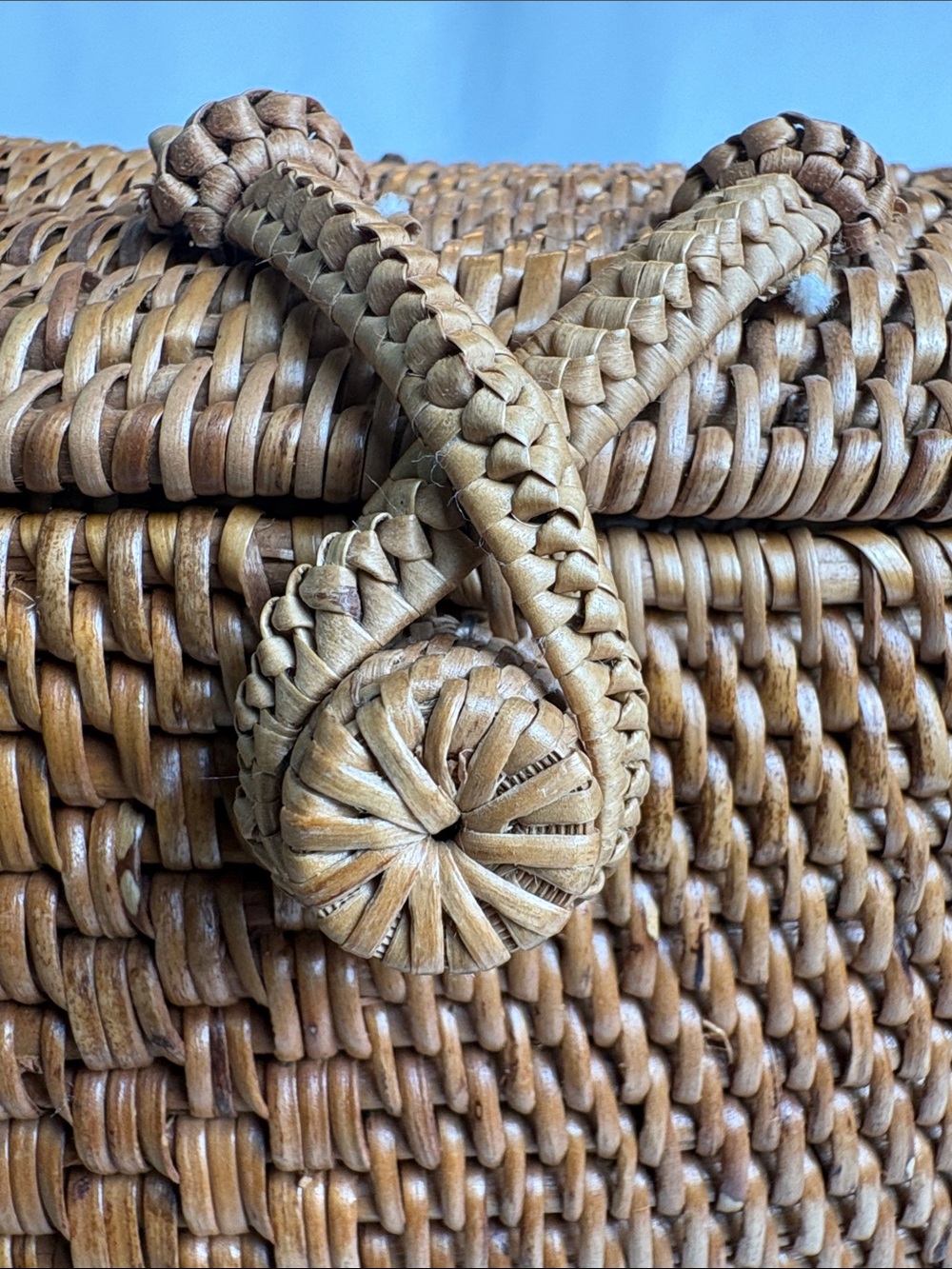 Folk Fortune x Madewell Hand Woven Rattan Bali Bag - EUC - Picture 9 of 12